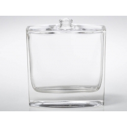 Butelka zaciskana szklana perfumeryjna z atomizerem i nasadką 100 ml STH8231B , grube szkło